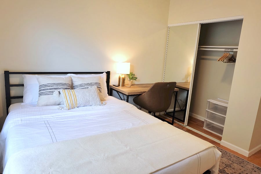 Bedroom 2 with queen sized bed