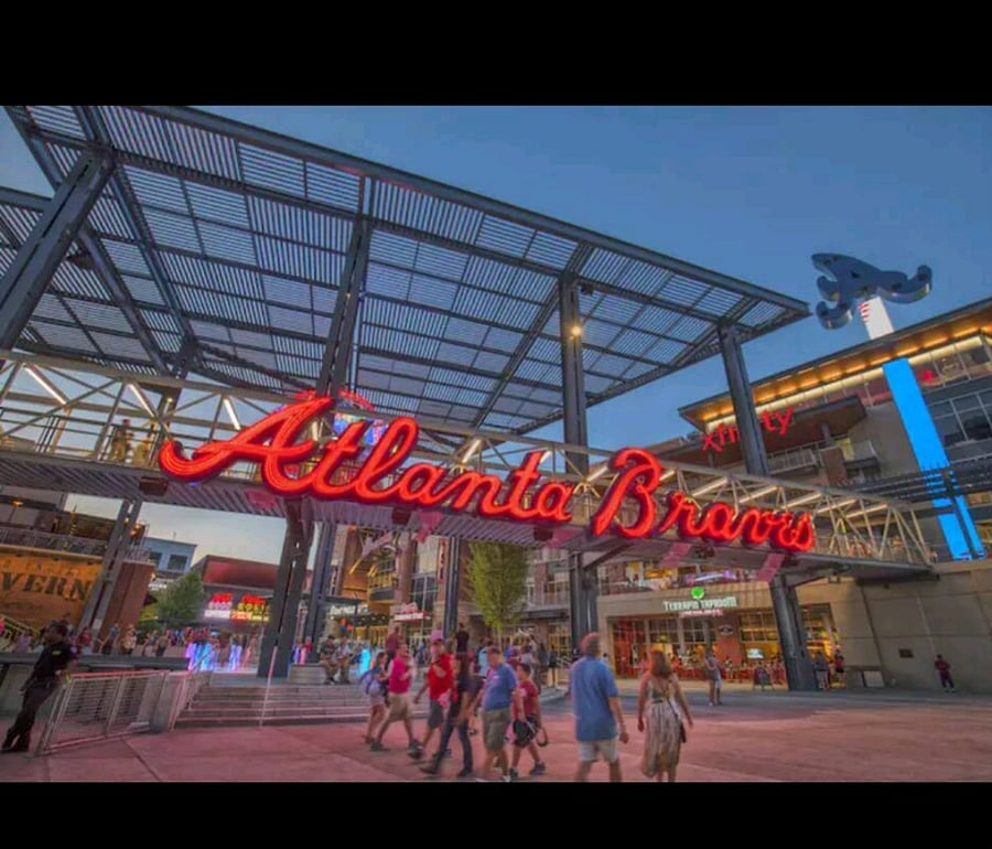 3 miles from Truist Park and The Battery, home of the Atlanta Braves, food, shopping and entertainment.