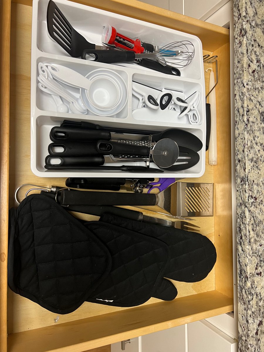Multiple cooking utensils