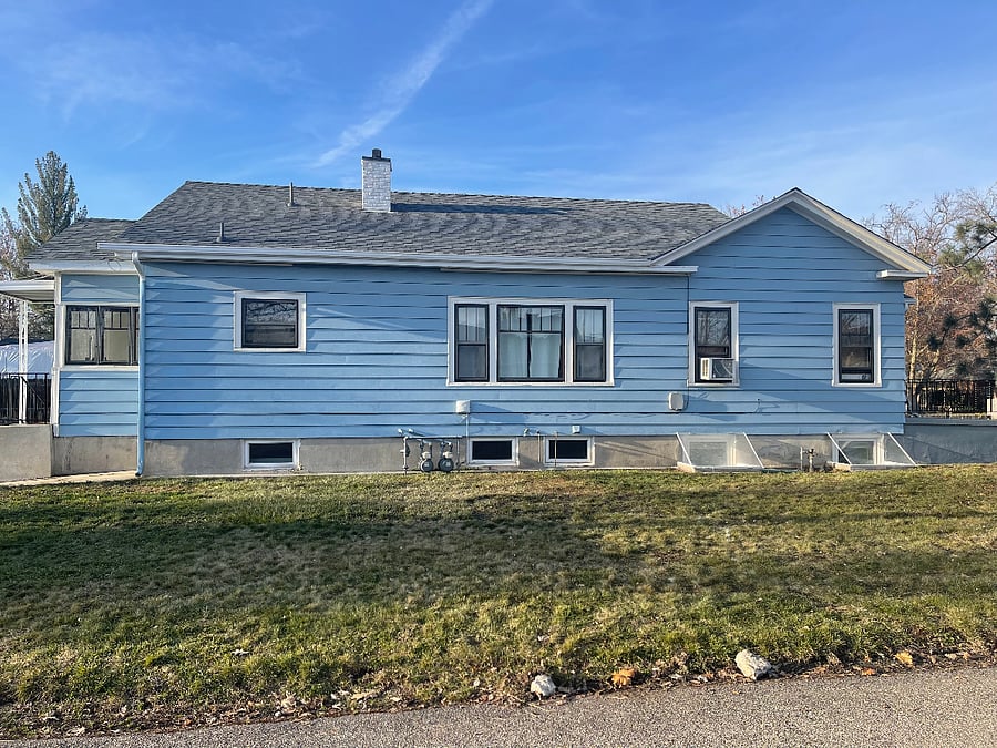 East Side of Exterior facing 22nd Street