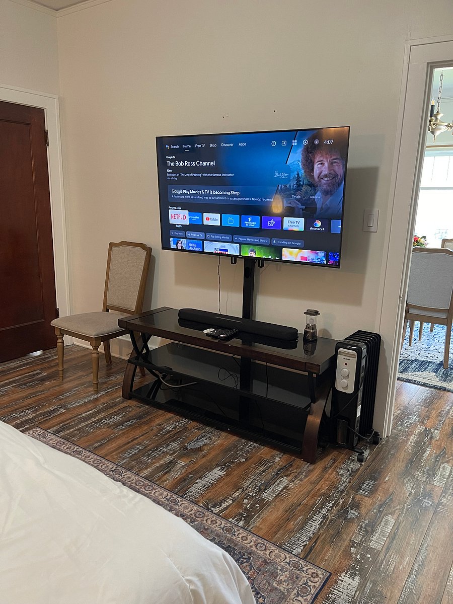 Large Screen Smart TV in Mastert