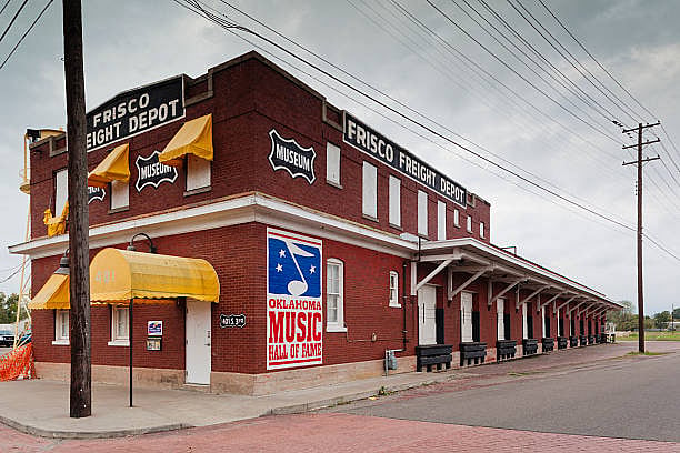 Oklahoma Music Hall of Fame in downtown Muskogee