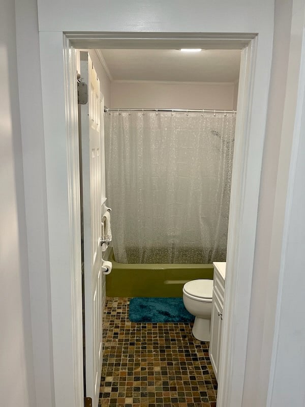 I kept the original tub