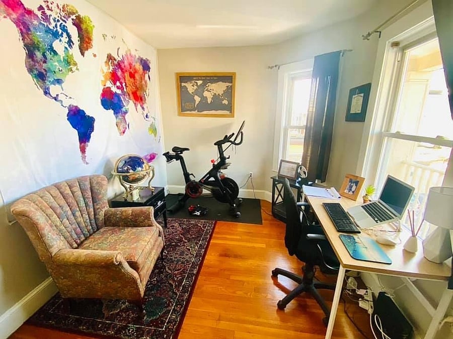 Peloton bike not included