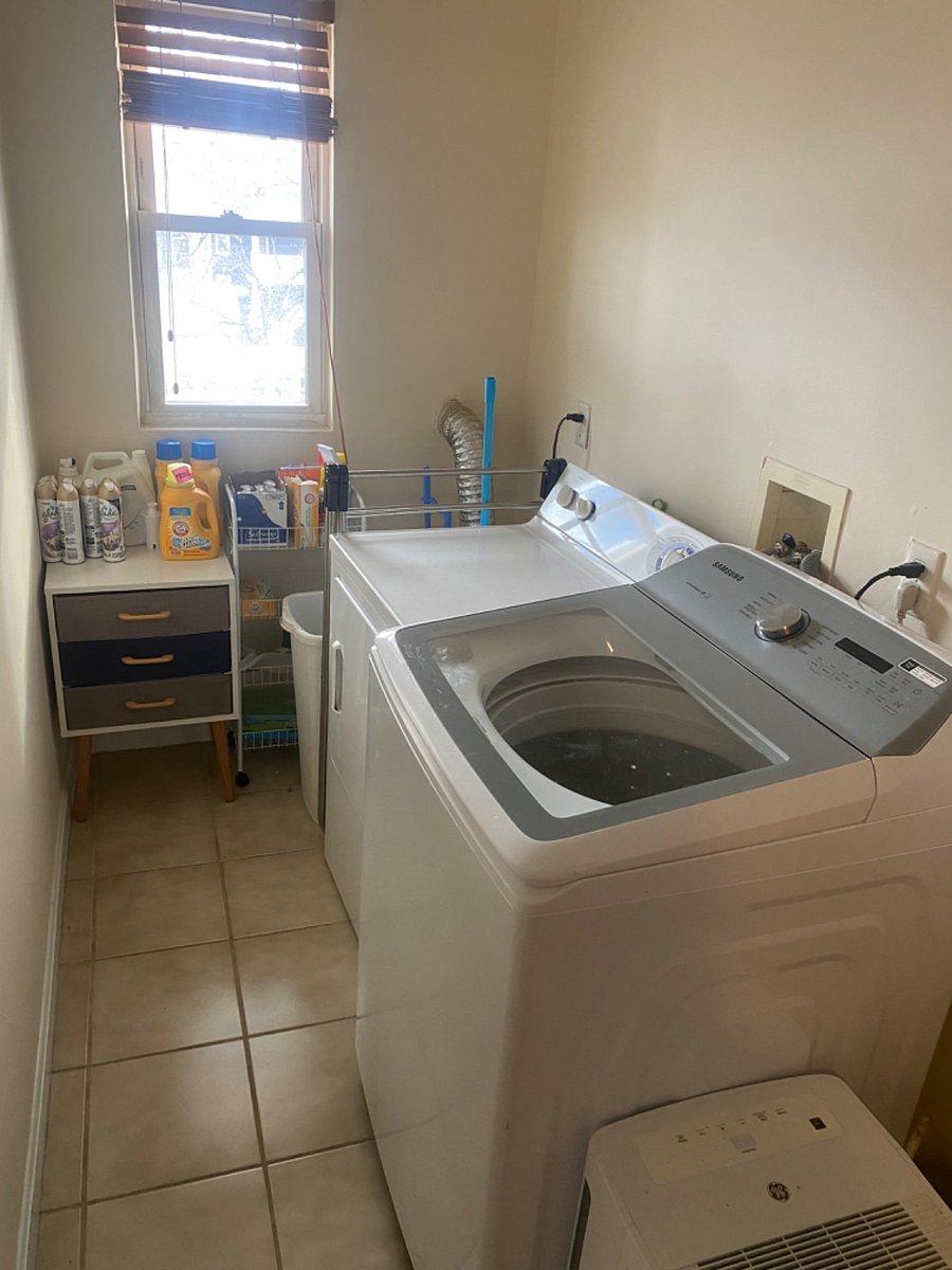 In-unit washer and dryer
