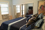 Bedroom 2 with extremely large closet and mirror