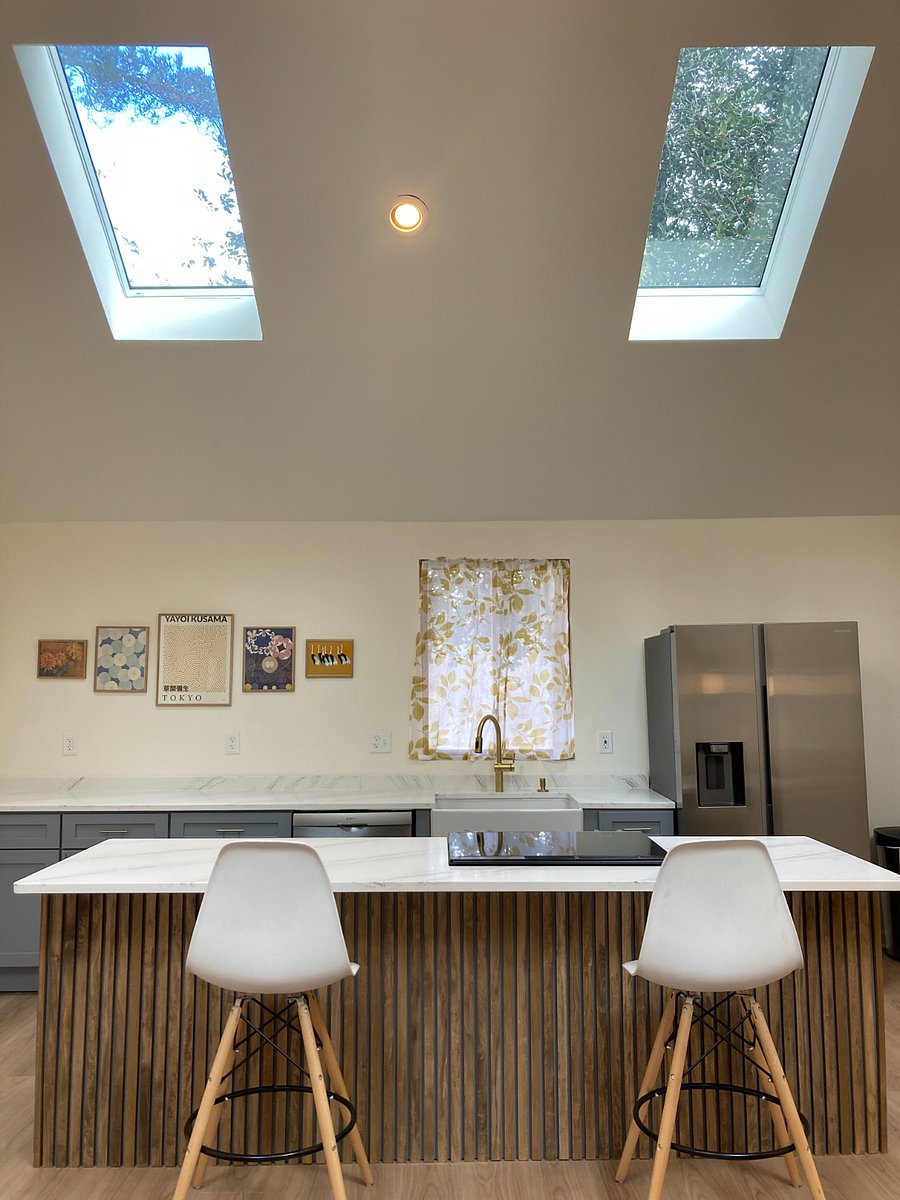 Open concept kitchen