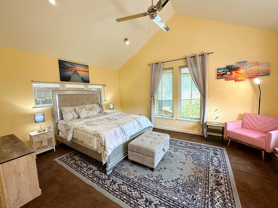 master bedroom upstairs