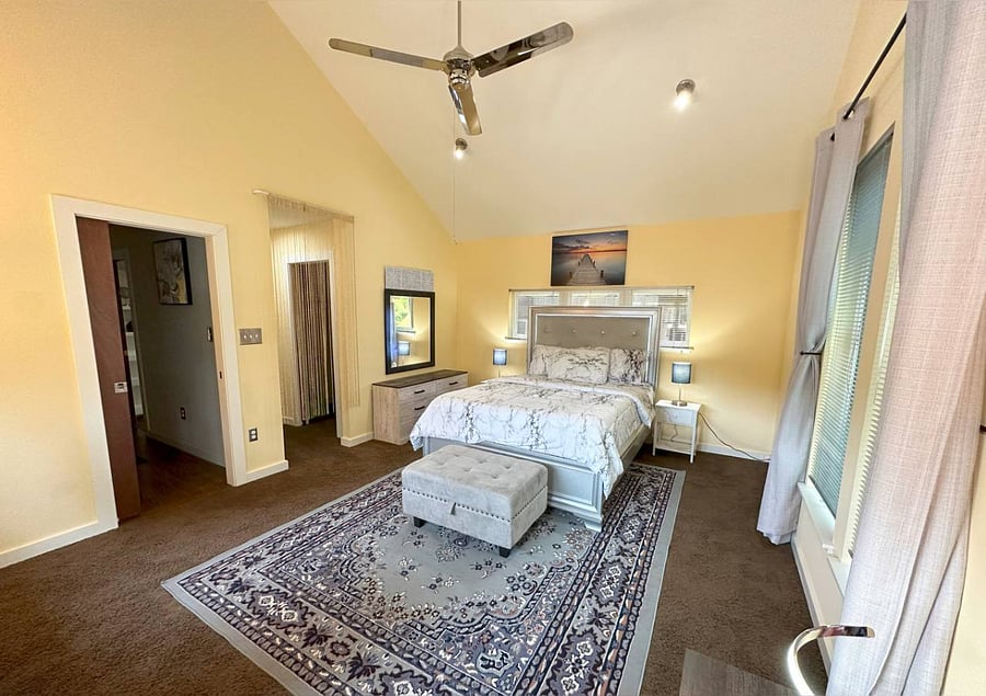 master bedroom upstairs