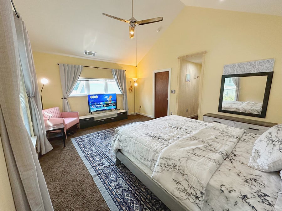 master bedroom upstairs