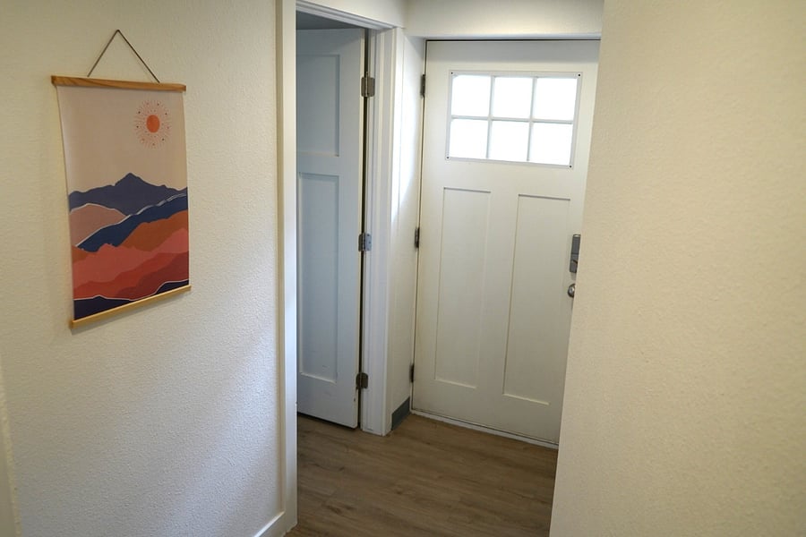 Hallway towards entry