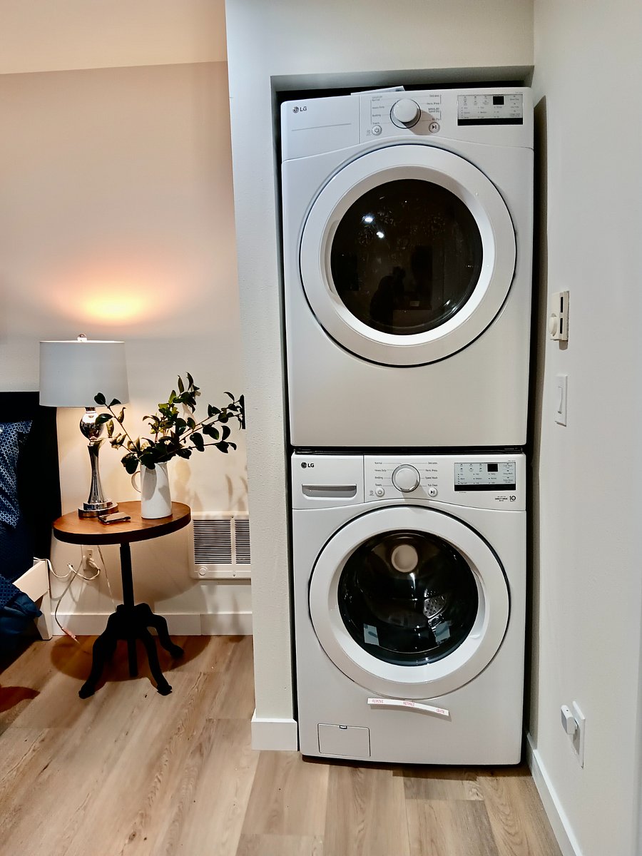 Full size washer and dryer