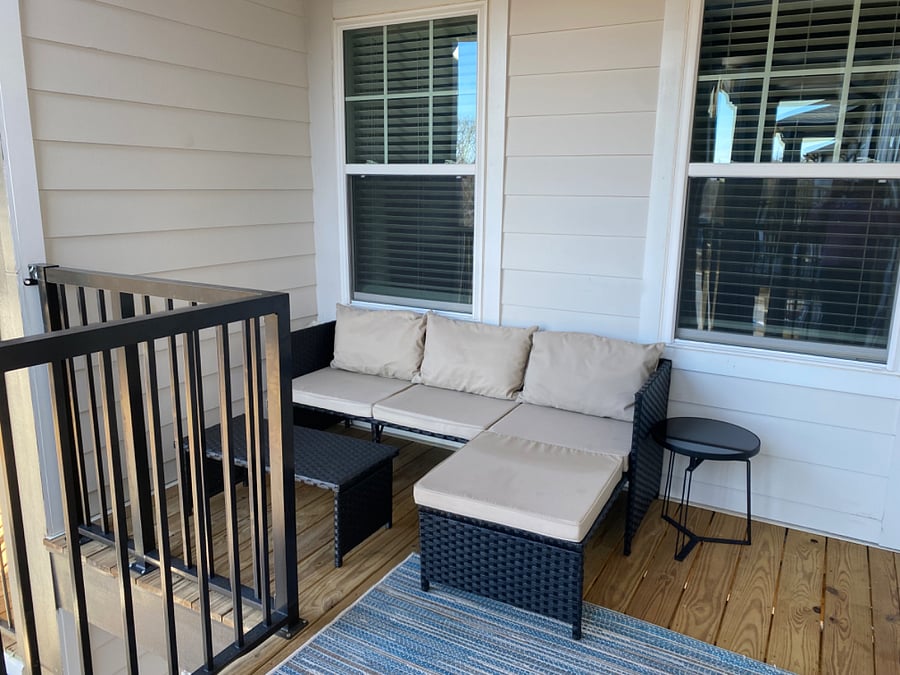 Private balcony