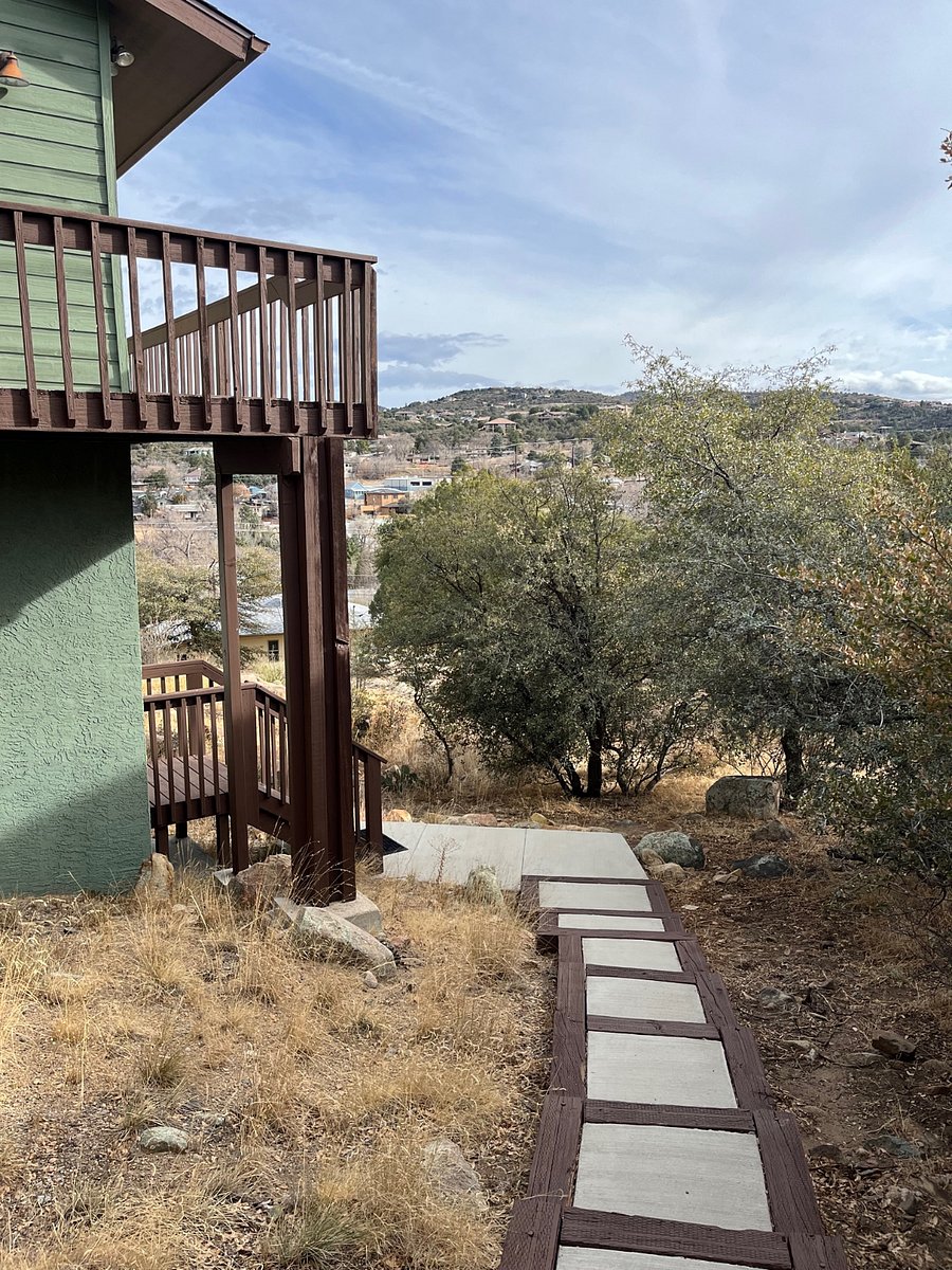 Stairs to private entrance