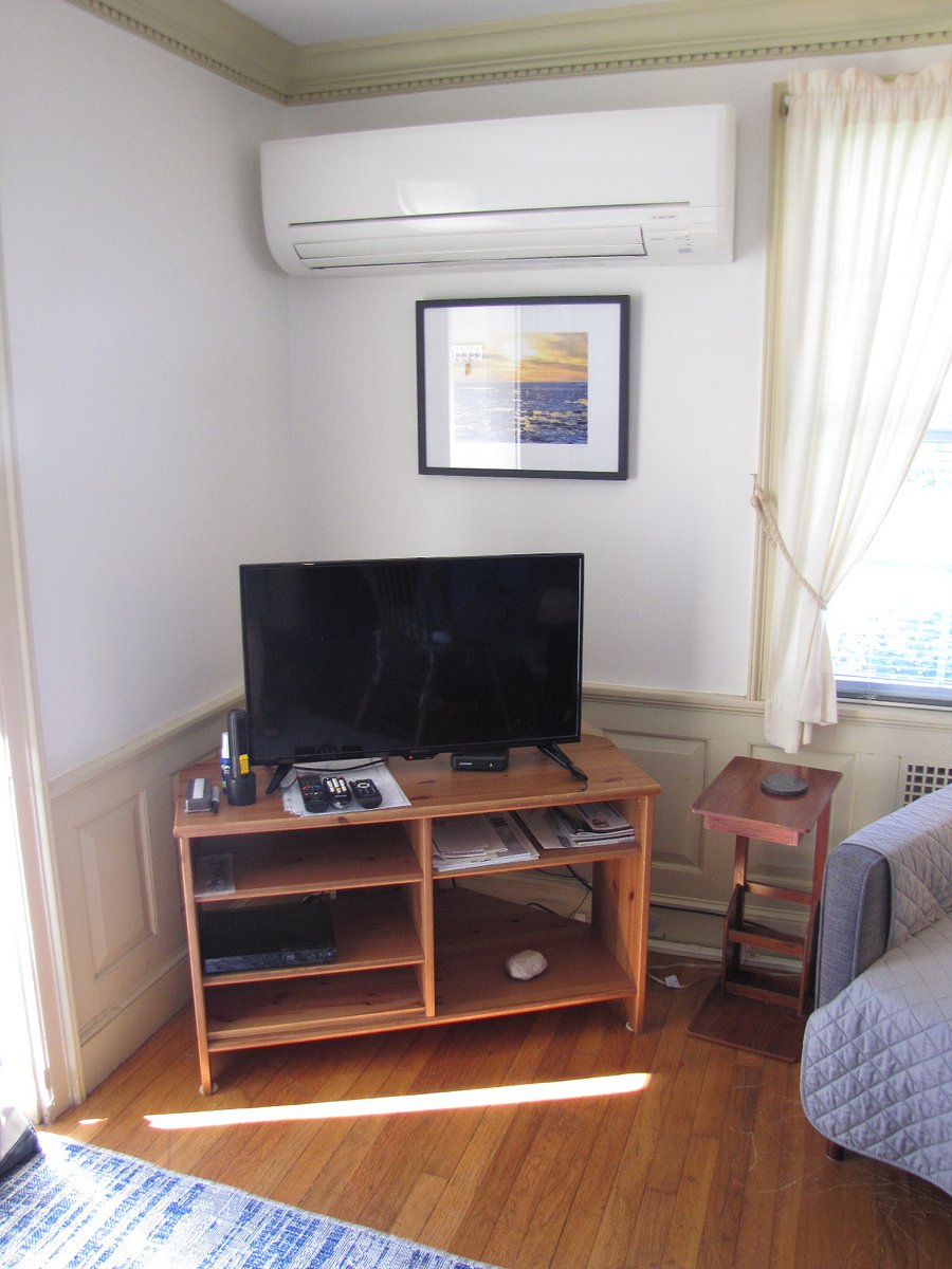 TV cabinet with DVD player