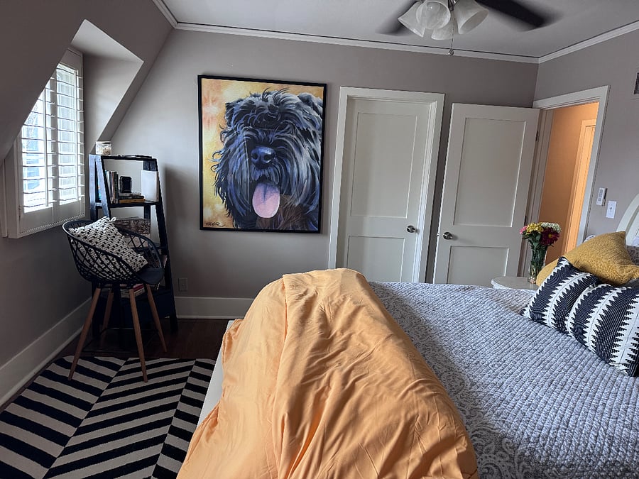 Master Queen bed