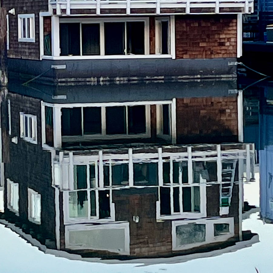 Captures the size of our 3 bedroom 2 1/2 bath home.