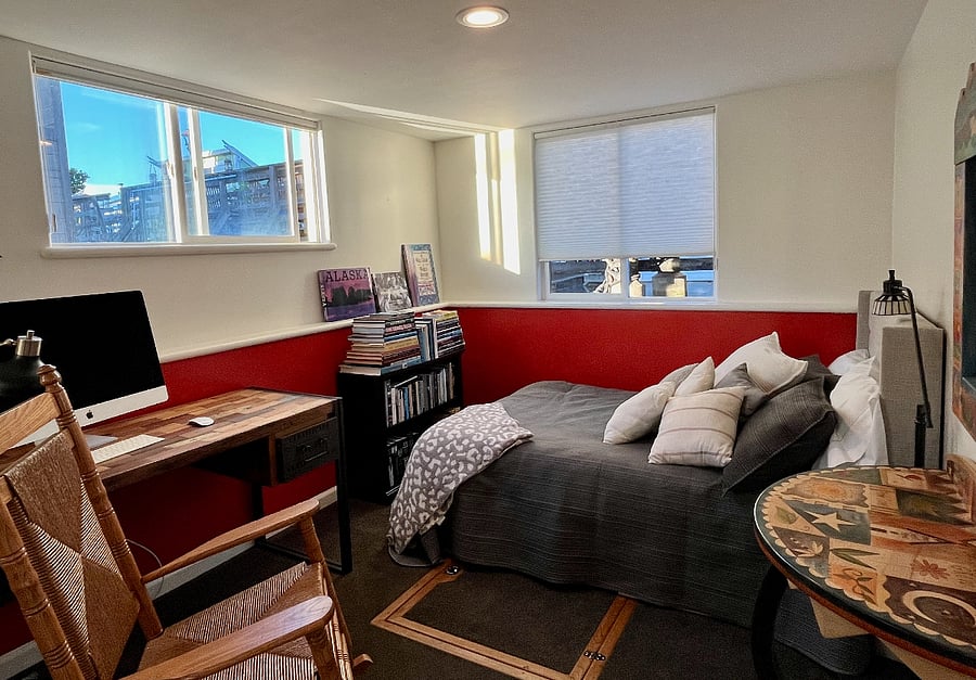 Full Size bed 2nd bedroom