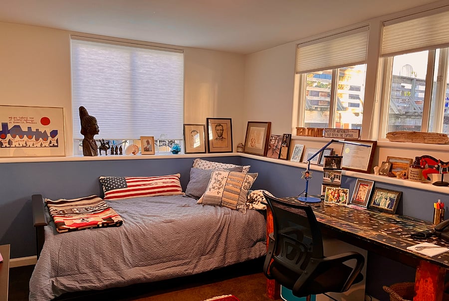 3rd bedroom single size bed