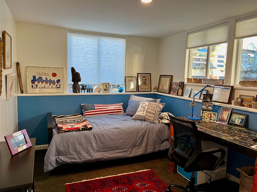 3rd bedroom single size bed