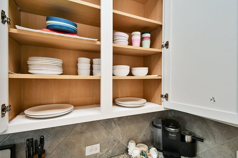 Enjoy the convenience of the well-stocked kitchen awaiting your arrival.
