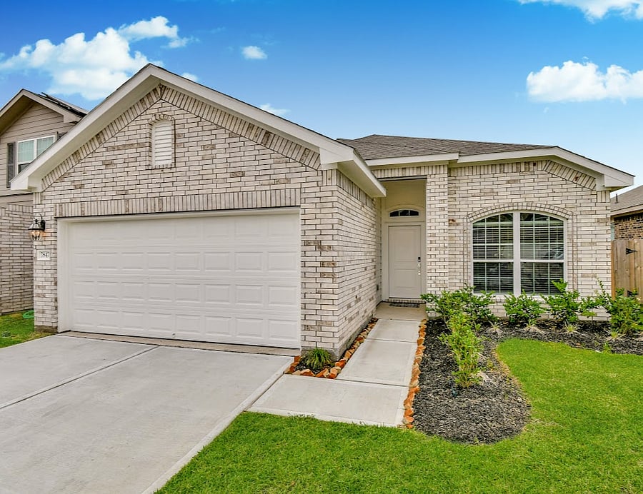 Park your cars in the double garage and large driveway.