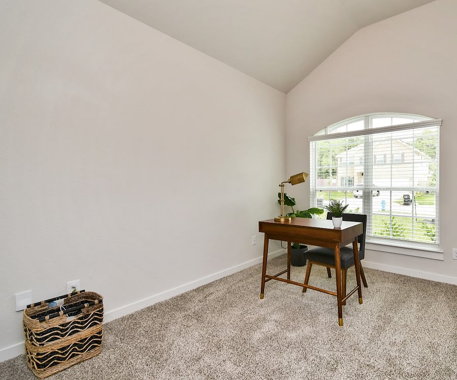 Make great use of the office with desk; Twin bed available to be placed in room if needed.