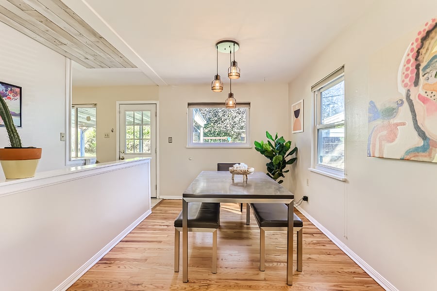 Dining area - main floor