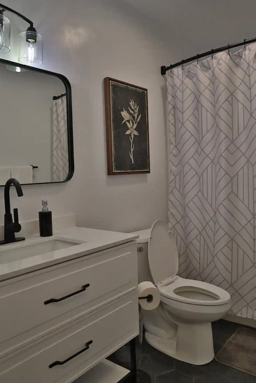 Hall bath