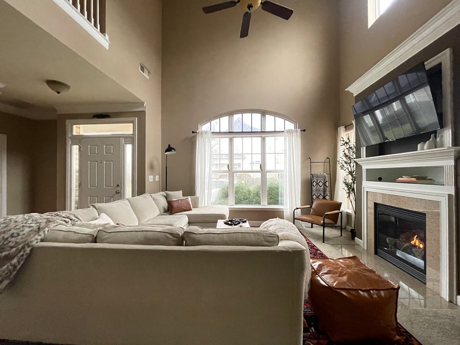Open floor plan