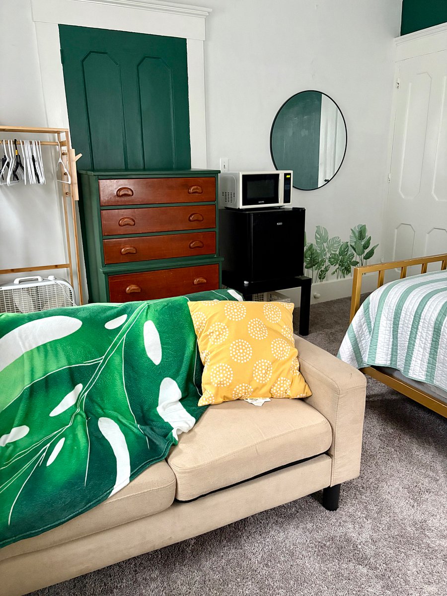 Bedroom 3 (mini suite). Only room with a seating area