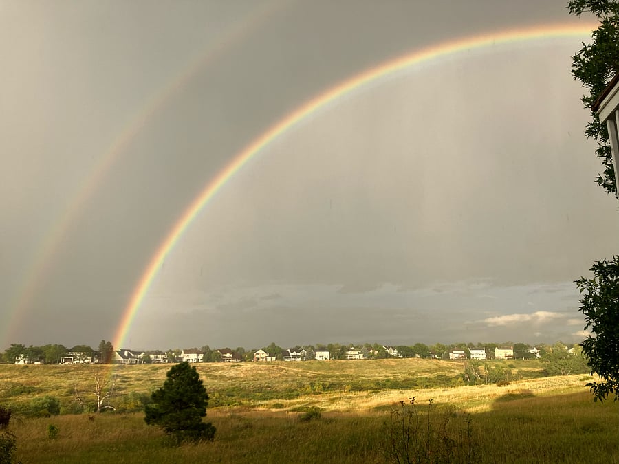 Rainbows on the horizon