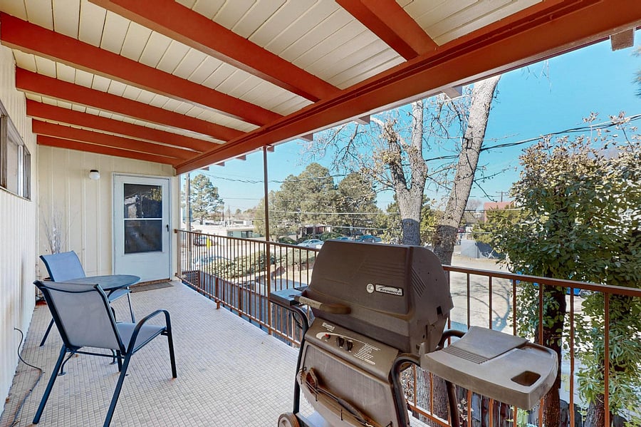Private balcony off master bedroom #1