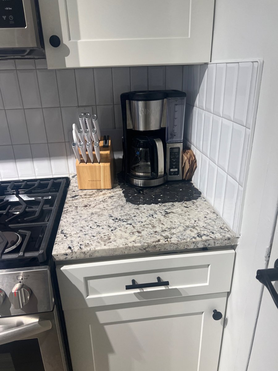 Full size Ninja Coffee maker and full knife block set