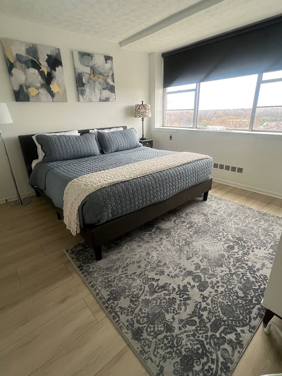 King size bed with orthopedic pillow top