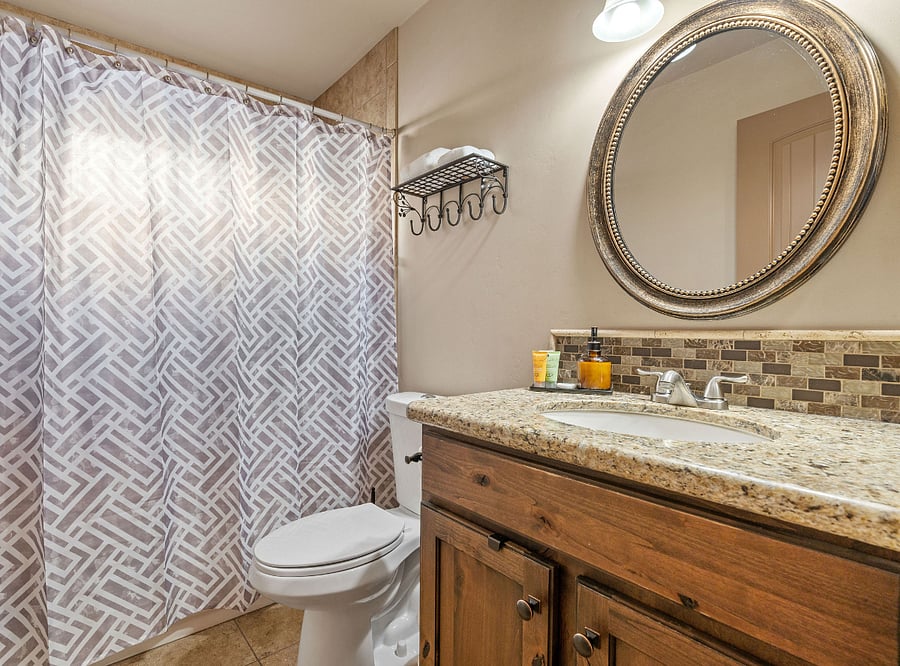 Hallway shared bath