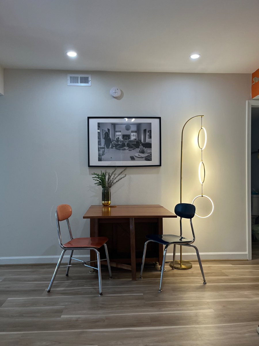 Modern lighting perfect for working 