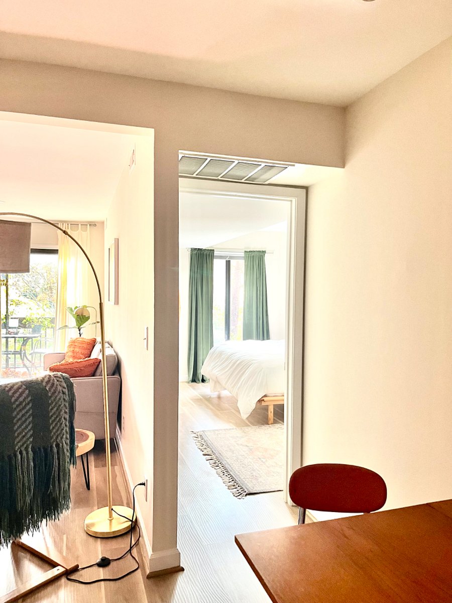 Master bedroom with King 
 bed