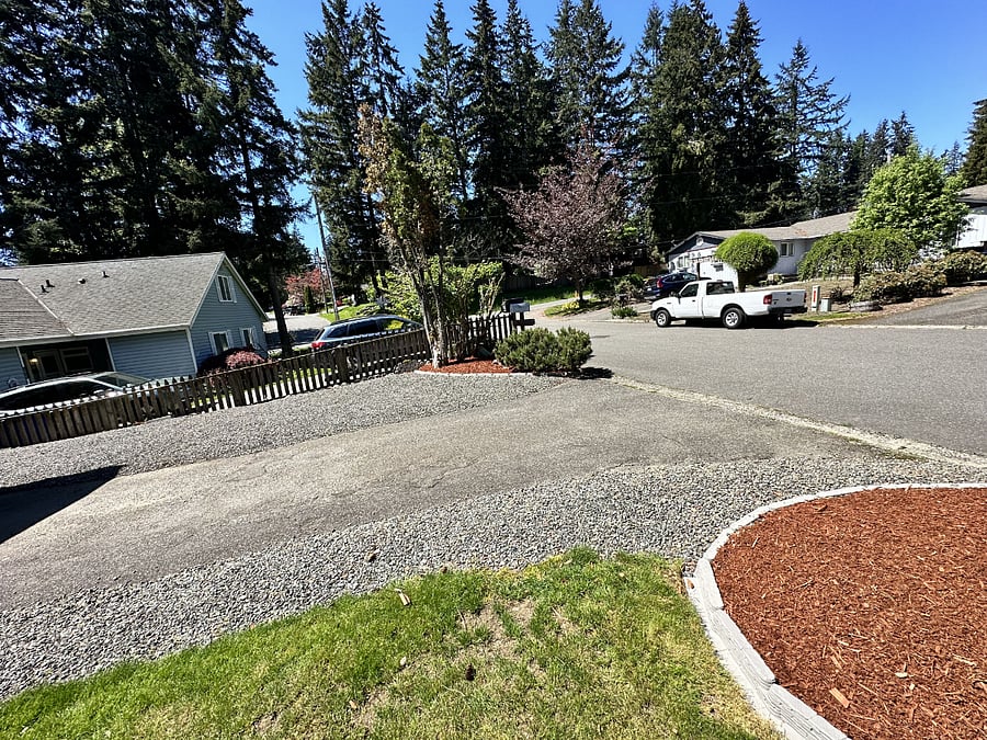 Front Yard Lawn.