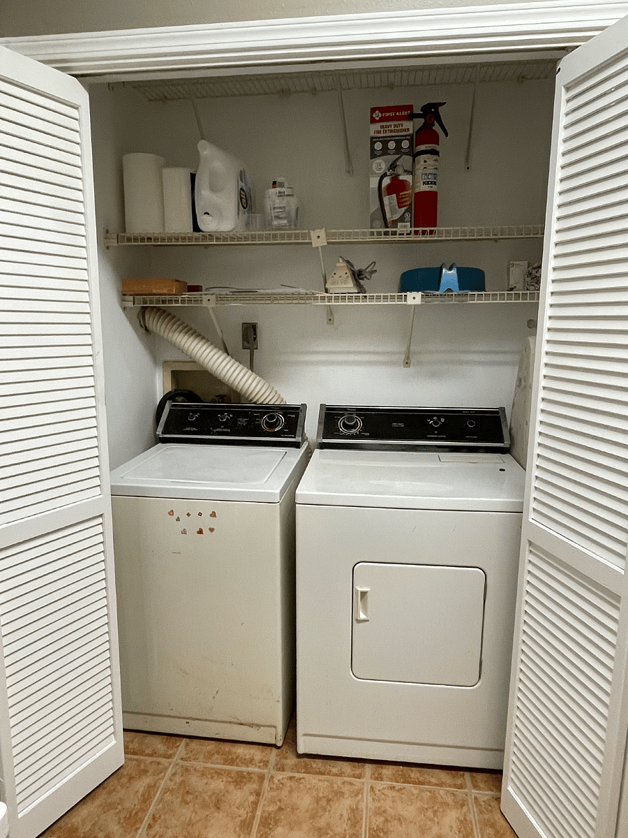 washer and dryer