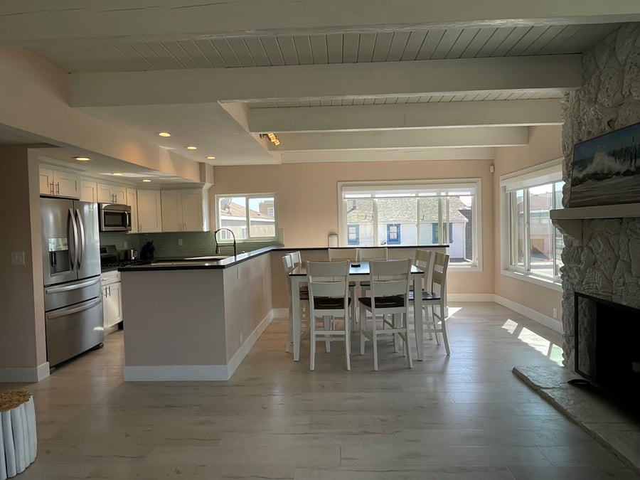 Open floor plan main level