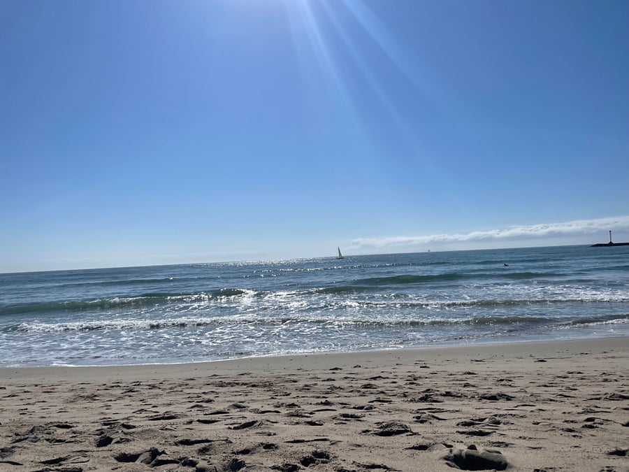 Silver Strand beach