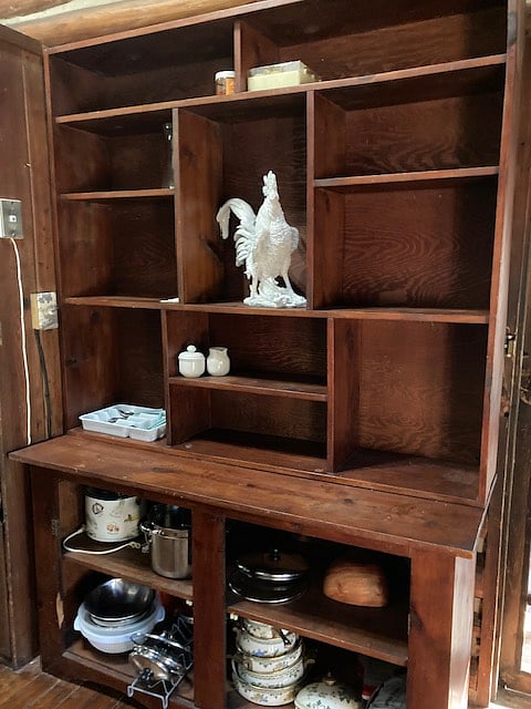 lots of shelving