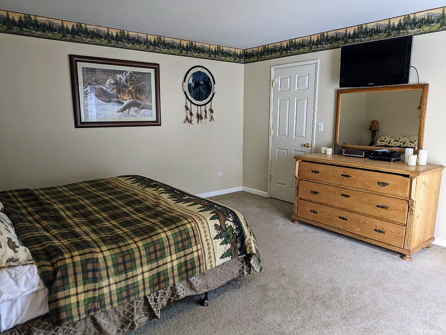 Primary bedroom #1 with king size bed