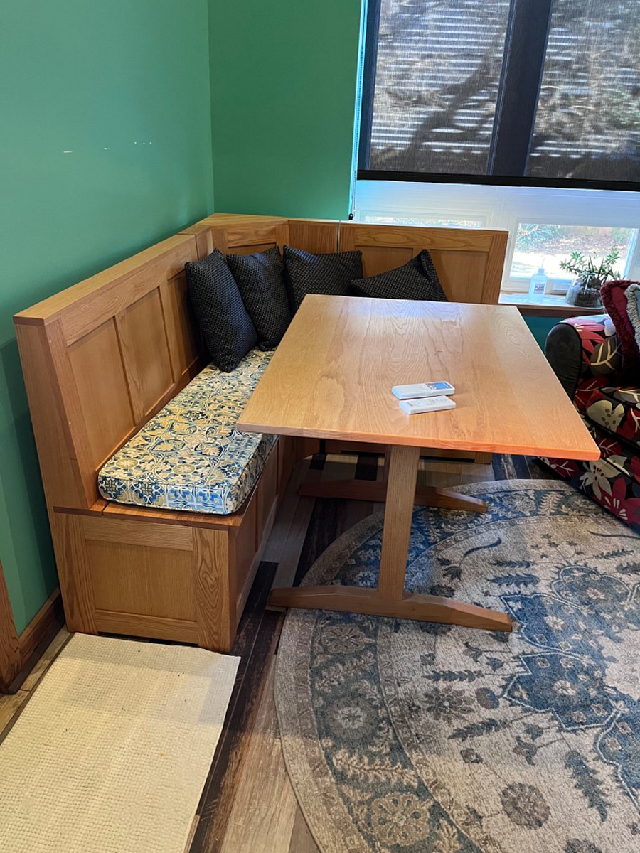 Custom dining table or work space.