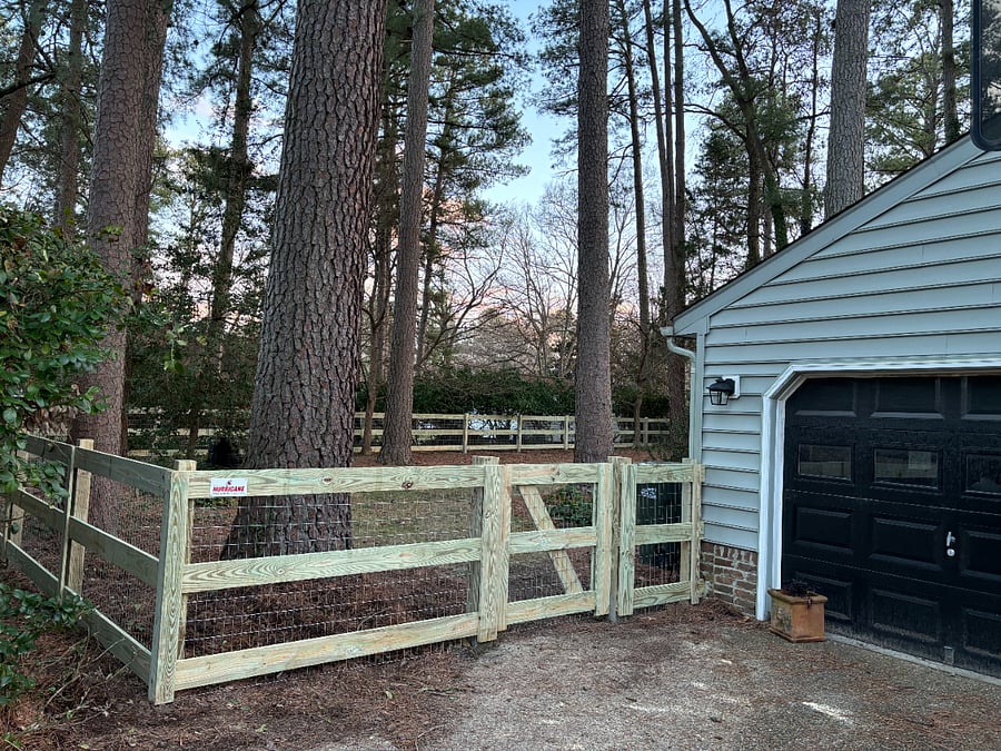 Fenced Backyard