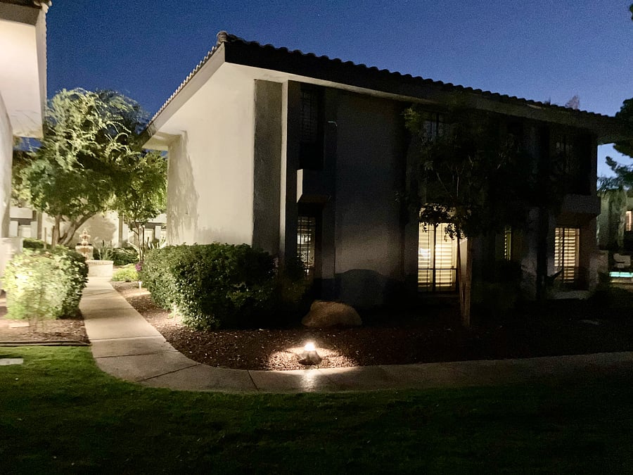 evening shot of 5205 N 24th St Unit 101