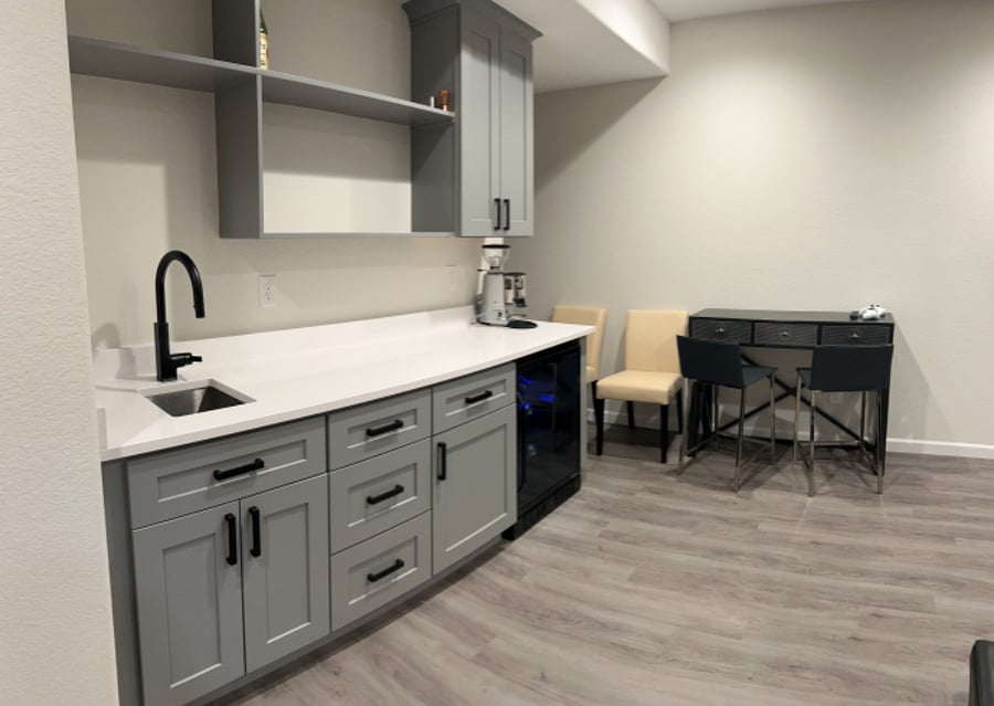 Basement TV Room