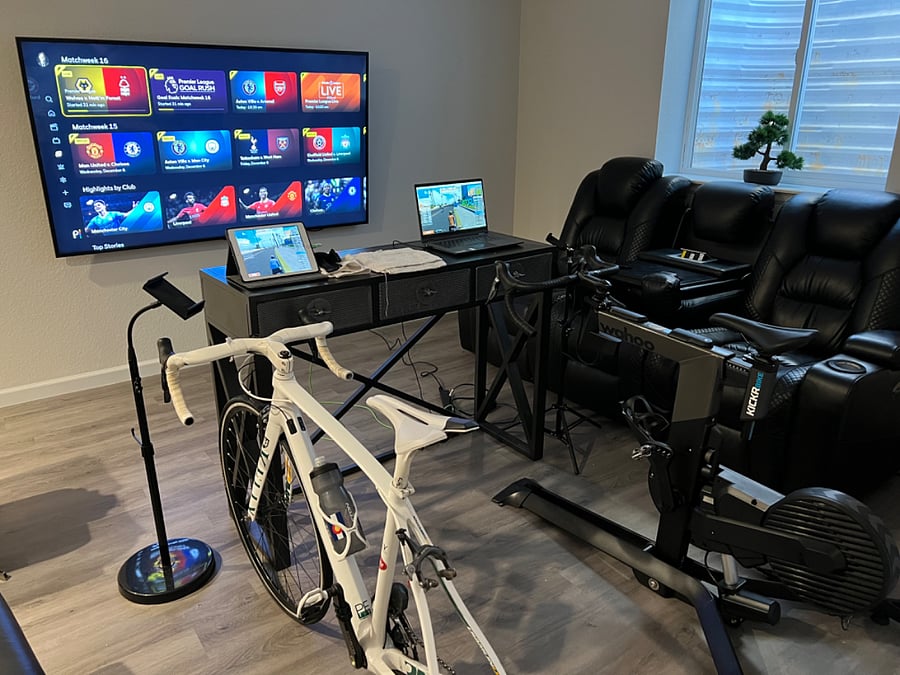 Basement TV Room