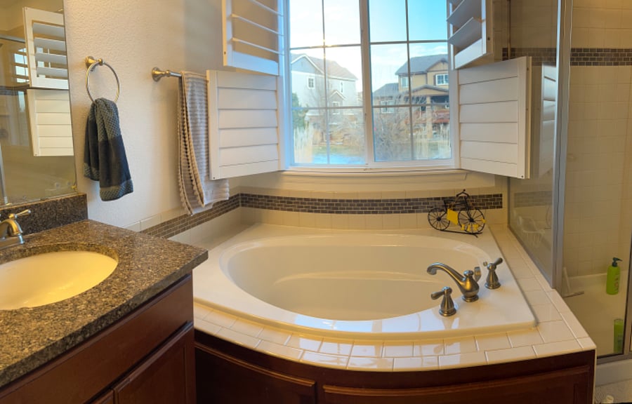 Master bathroom